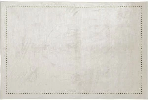 Giorgetti Однотонный прямоугольный ковер из шелка
