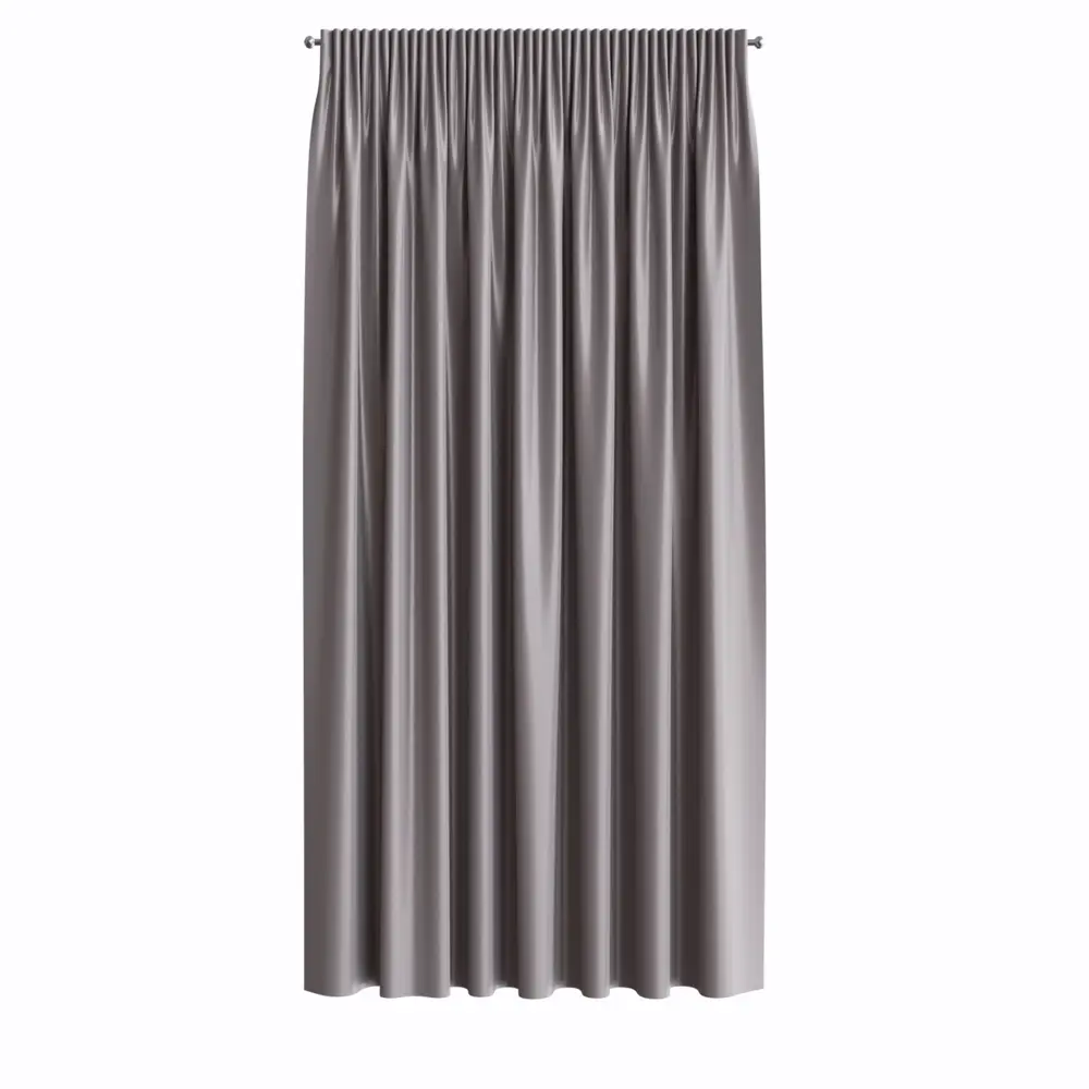 Штора на ленте 140x260 см цвет серо-бежевый GARDEN STLM-2076026
