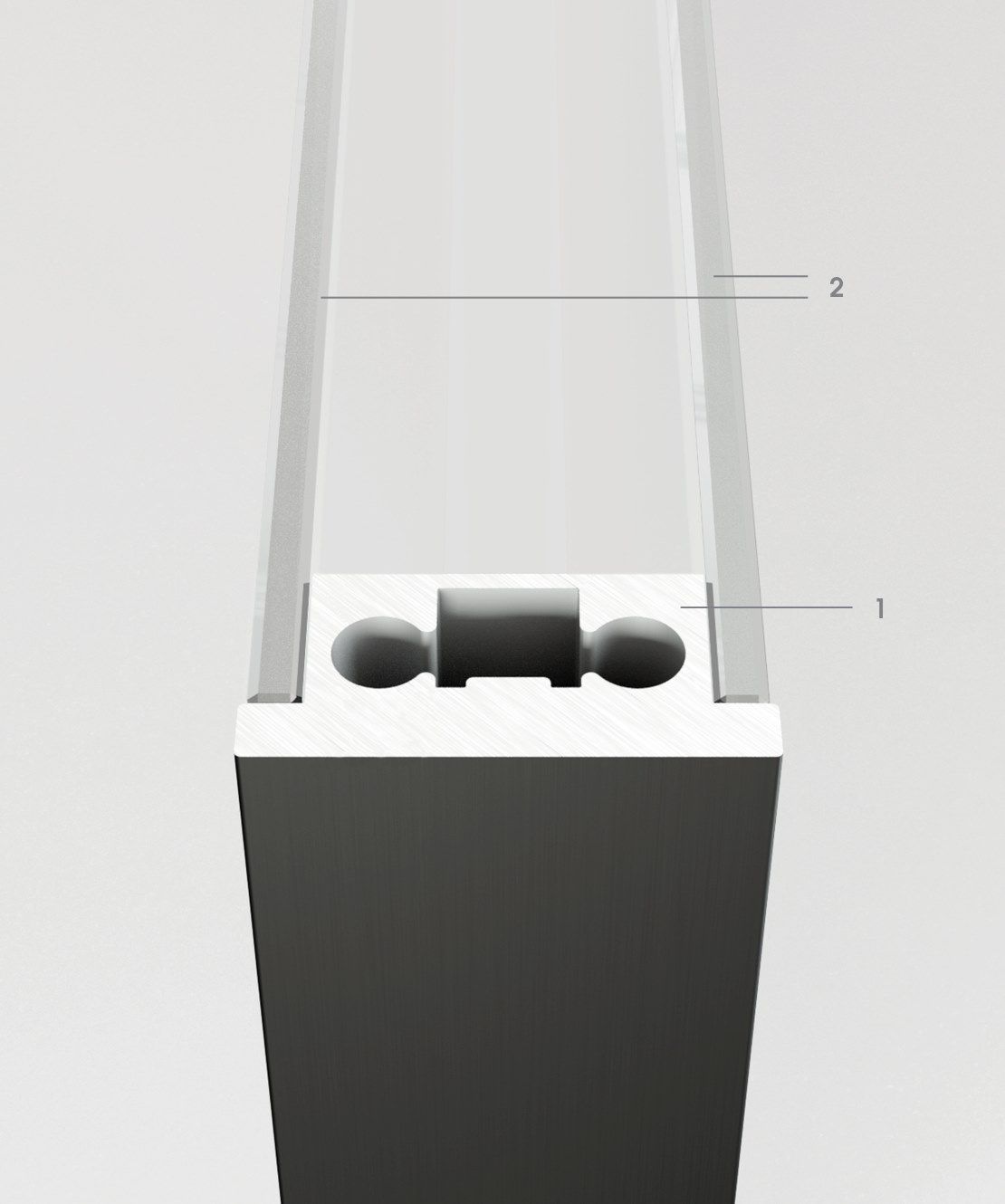 Стеклянная дверь ADL квартира ARCH-00012280 - Вид №5