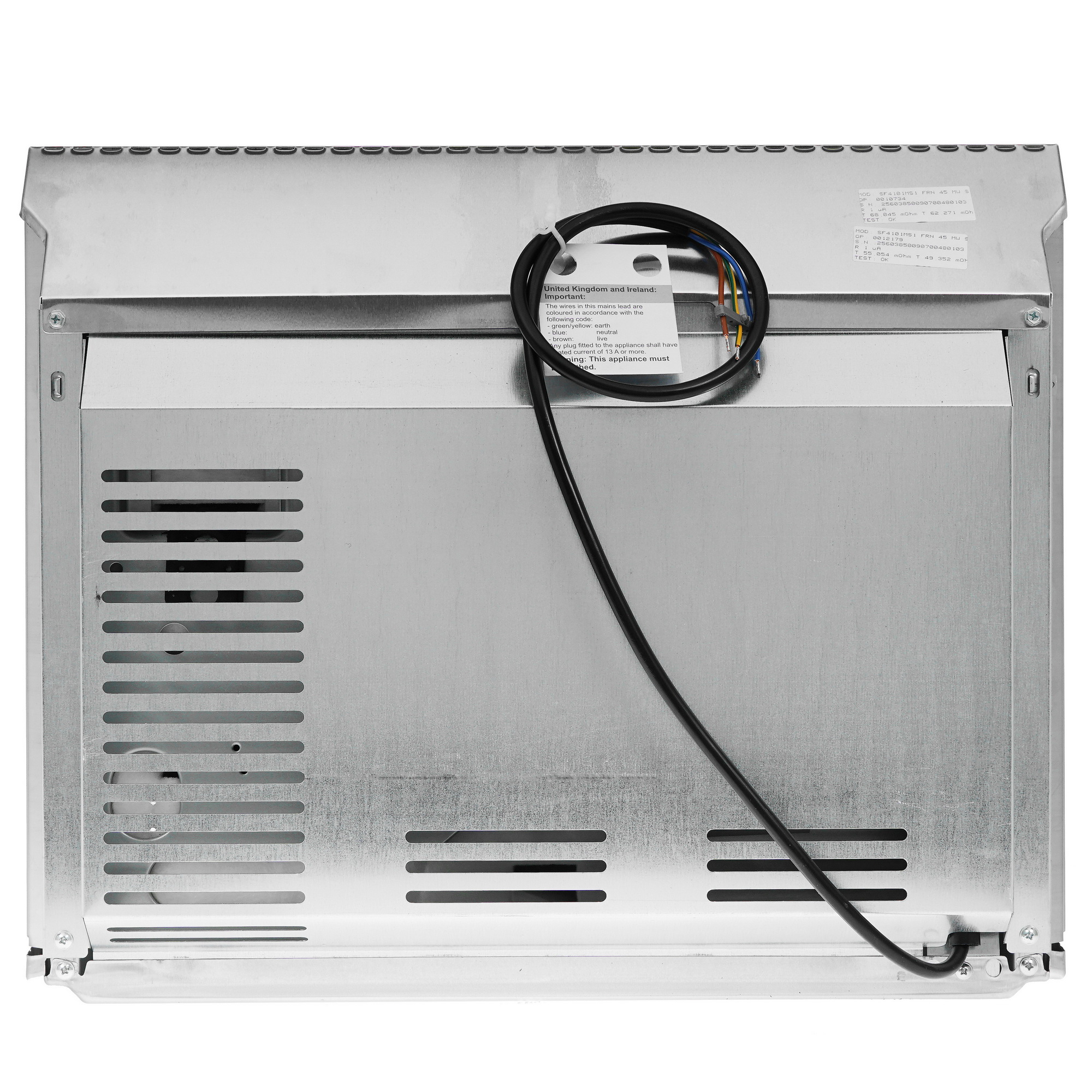 5313306 Встраиваемая микроволновая печь Smeg SF4101MS1 серый STDN-0131402 - Вид №7