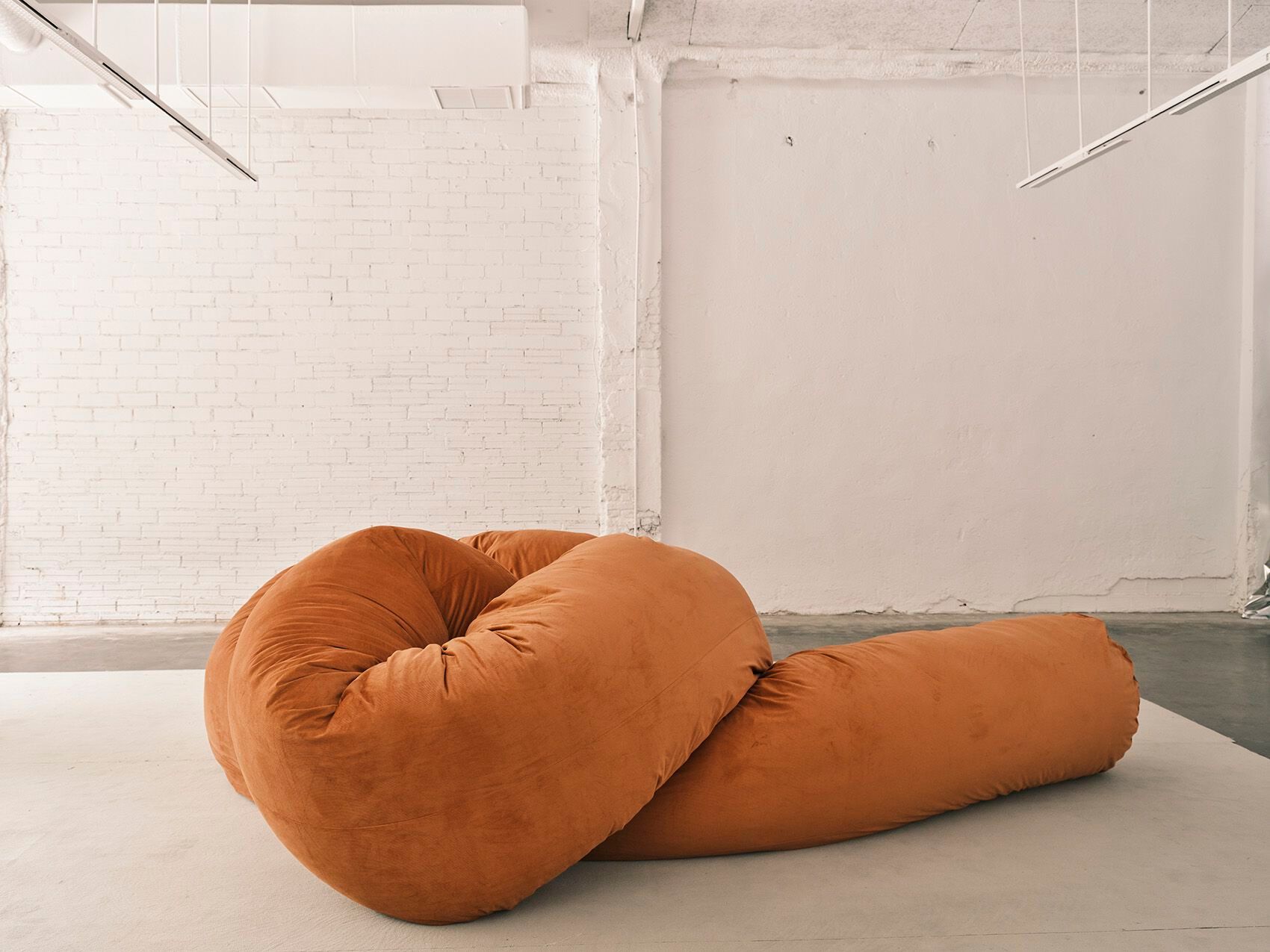 Трансформируемый диван из полиэфирного волокна BD Barcelona SAUSAGE ARCH-00022982 - Вид №29