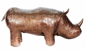 Пуф "Носорог" темное золото экокожа EUROSON ЖИВОТНЫЕ 126044 Золото