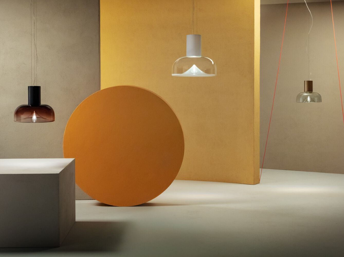 Выдувное стекло светодиодный подвесной светильник Leucos Aella ARCH-00000500 - Вид №5