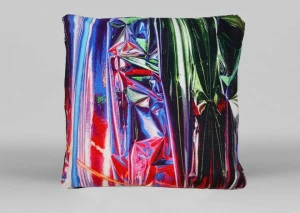 HENZEL STUDIO Квадратная подушка из хлопка со съемным чехлом Limited edition art pillows