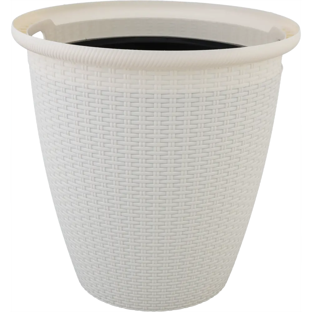 Кашпо INGREEN «Раттан» с системой перемещения для комнатных растений 82824912 Ротанг STLM-0036593