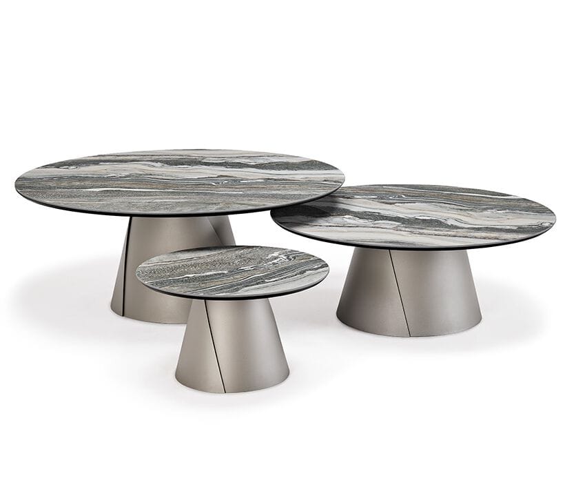 Круглый керамический журнальный столик Cattelan italia ALBERT KERAMIK ARCH-00063659