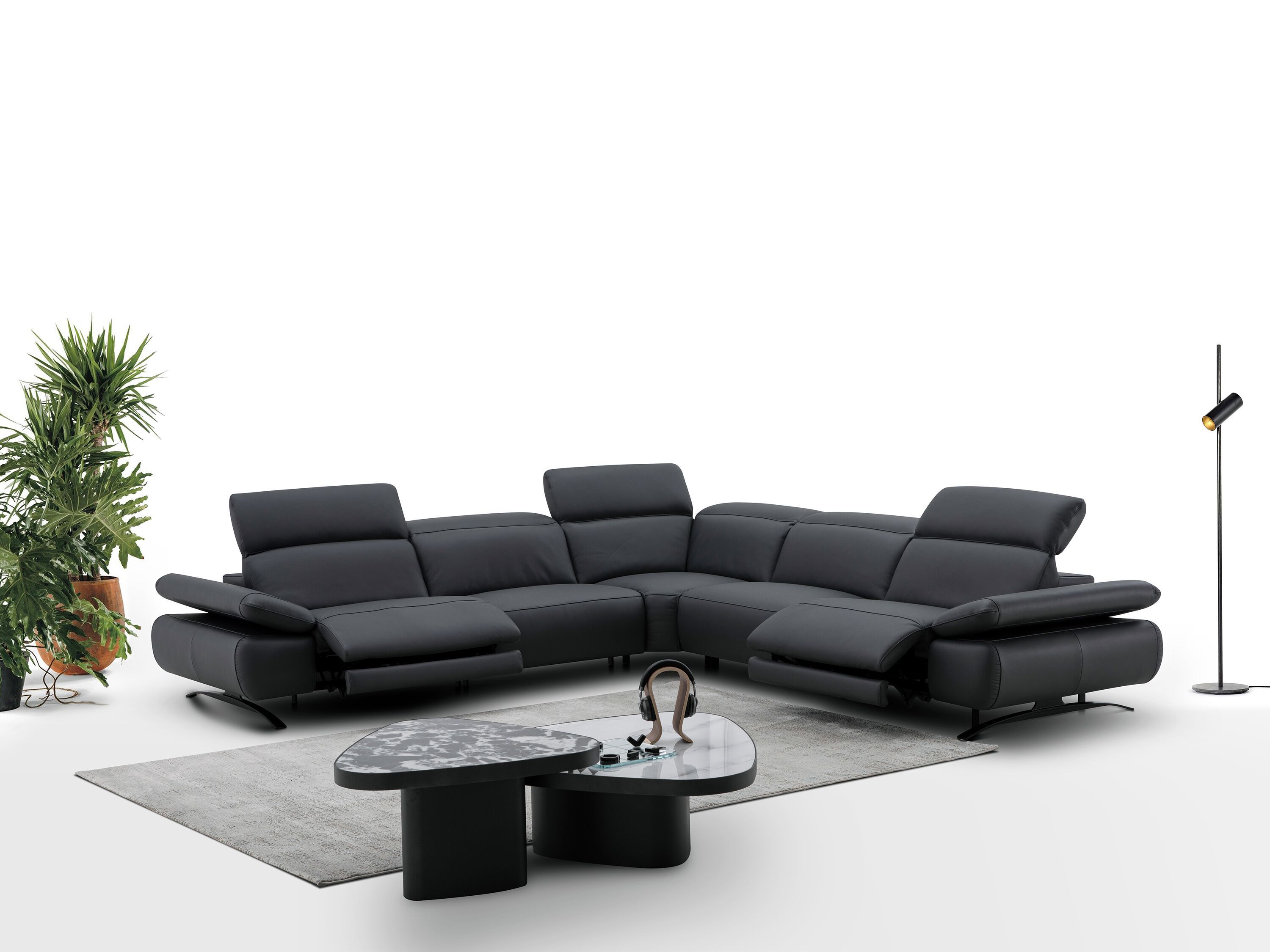 Кожаный диван с электроприводом CAMPO DE' FIORI 5373 ARCH-00127686 - Вид №3