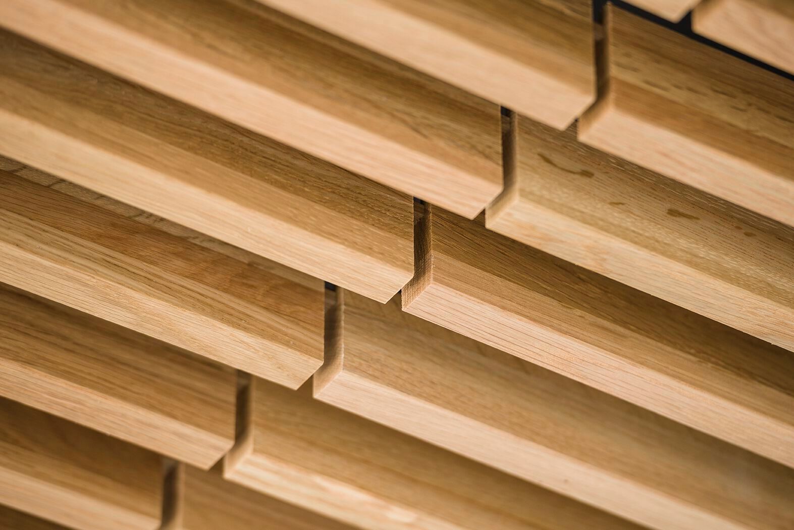 Деревянные потолочные плитки NODOO Controsoffitto a doghe aperte ARCH-00100775 - Вид №4