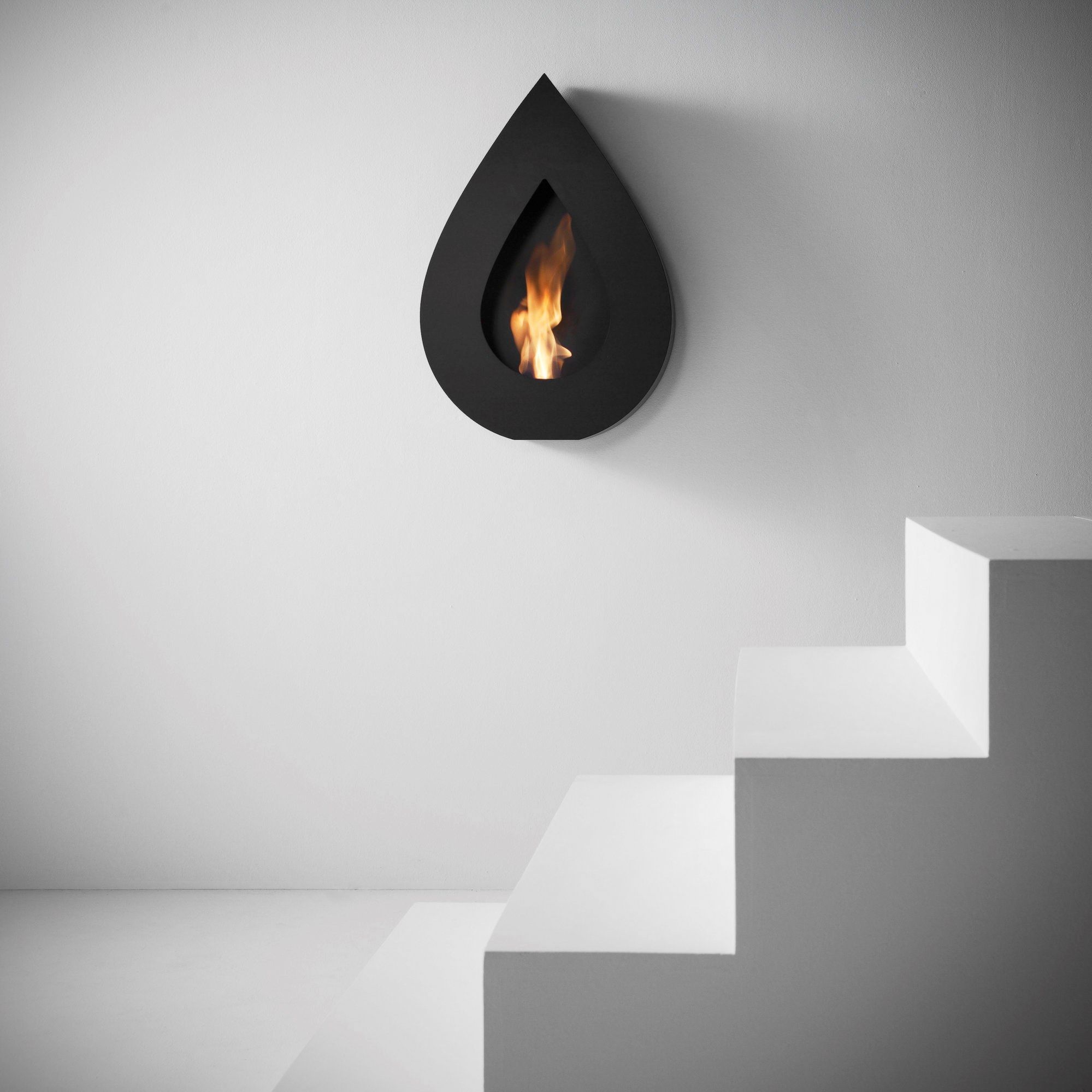 Биоэтанол настенный стальной камин ACQUAFUOCO FLAME WALL ARCH-00094002 - Вид №1