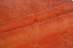 COLORISTICA Ткань мебельная  Микровелюр  HITAquarelle Оранжевый