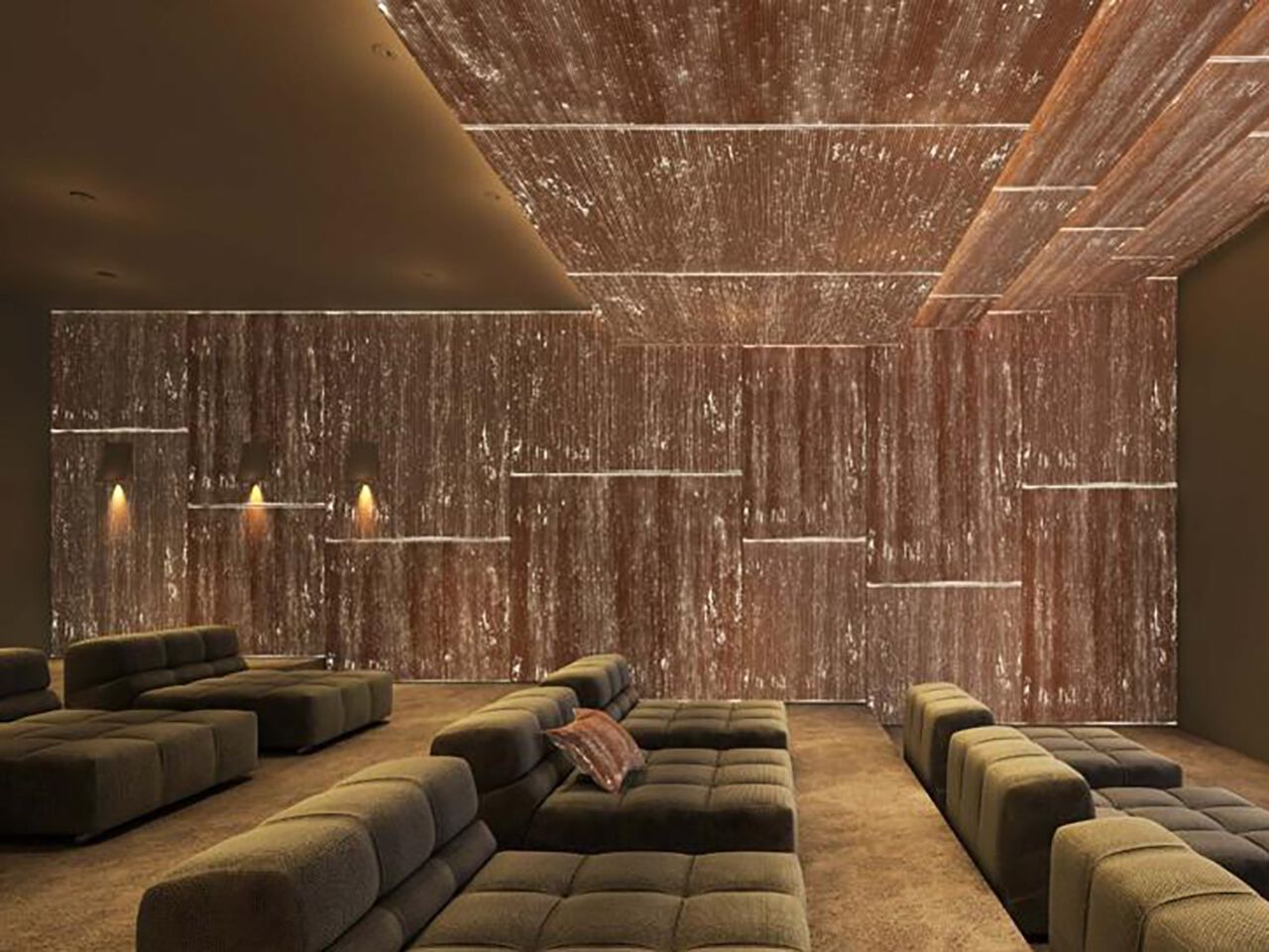 Световая декоративная панель из ткани с оптическим волокном DREAMLUX® Pannelli decorativi ARCH-00067399 - Вид №2