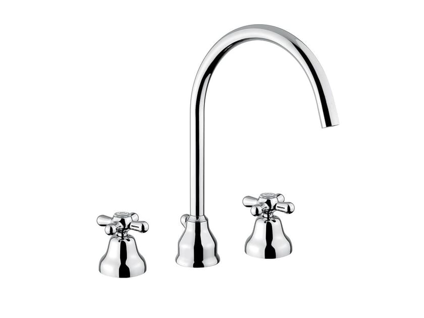 Смеситель для раковины из хромированной латуни Bugnatese Old ' 800 ARCH-00098541