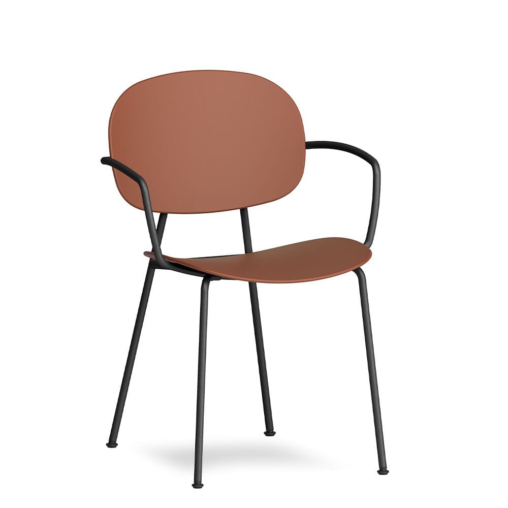 Полипропиленовый стул с подлокотниками Infiniti круглый ARCH-00048520 - Вид №4