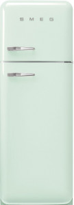 FAB30RPG5 Холодильник / отдельностоящий двухдверный холодильник,стиль 50-х годов, 60 см, пастельный зеленый, петли справа SMEG