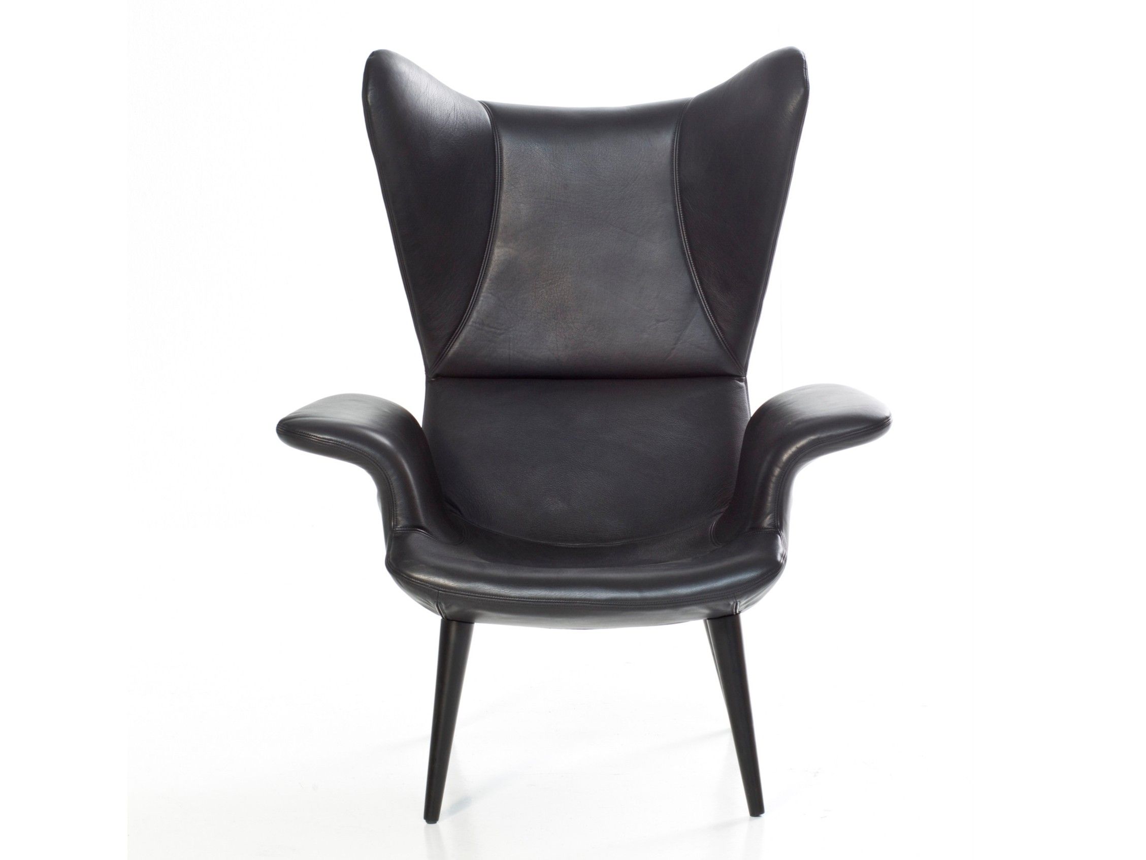 Кожаное кресло с подлокотниками MOROSO Longwave ARCH-00032688