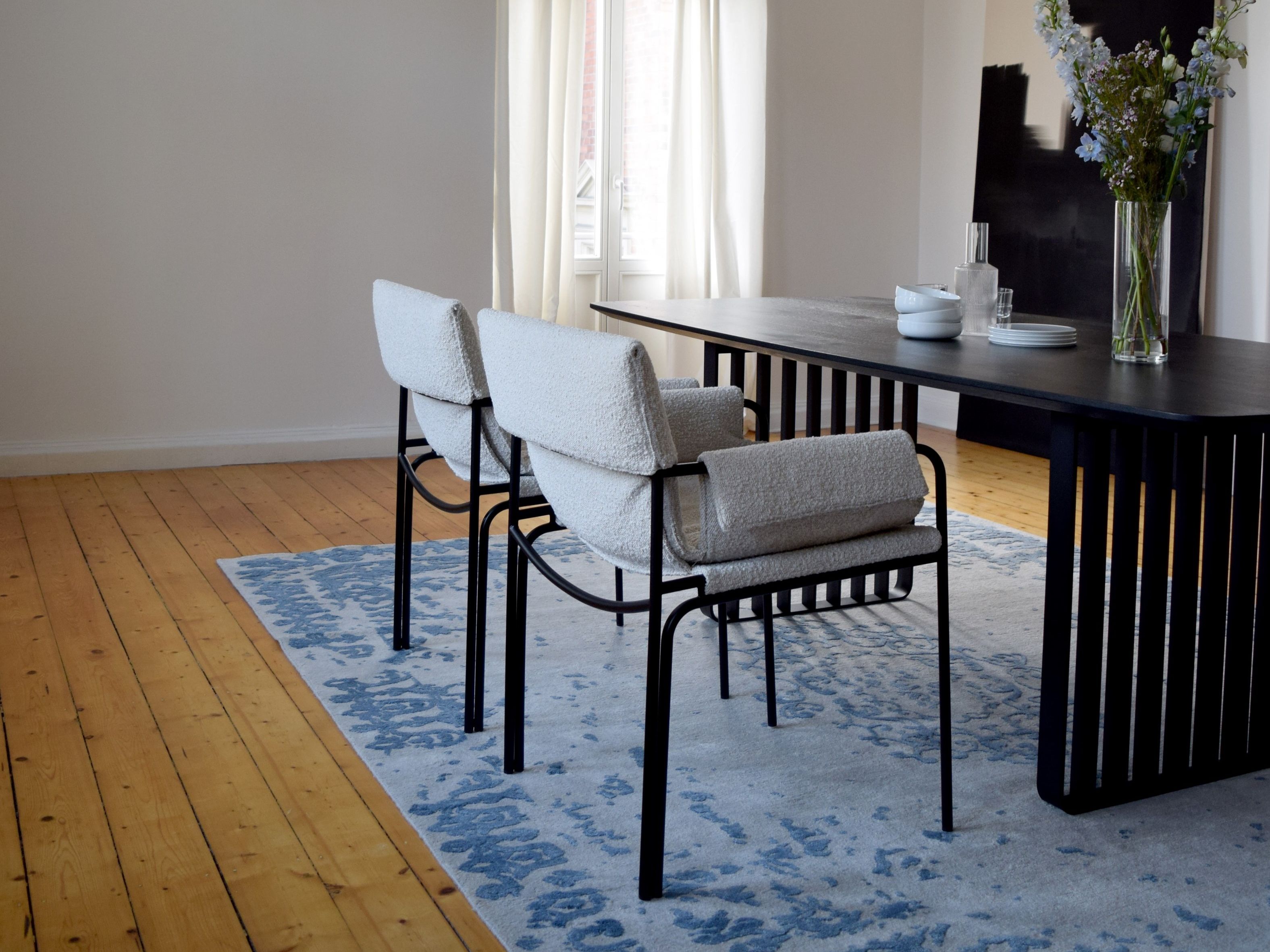 Тканевый стул с подлокотниками KFF Loop Lounge ARCH-00024085 - Вид №7