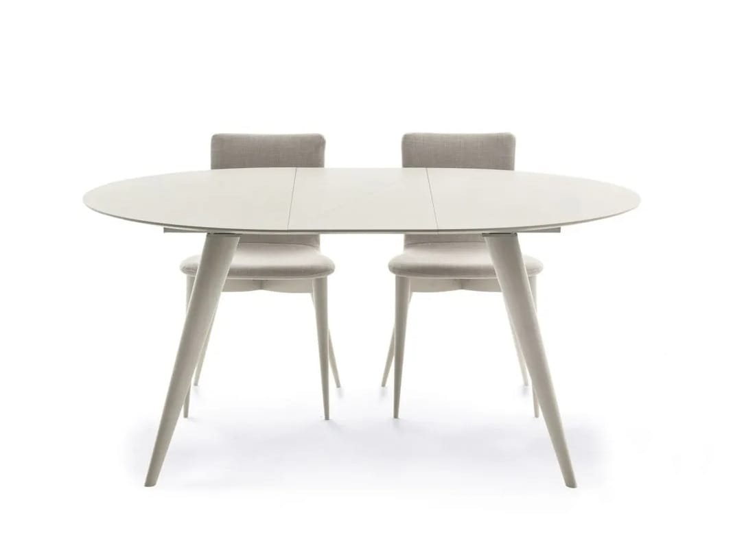 Круглый выдвижной стол из массива дерева Pacini & Cappellini Elegance ARCH-00130942 - Вид №2