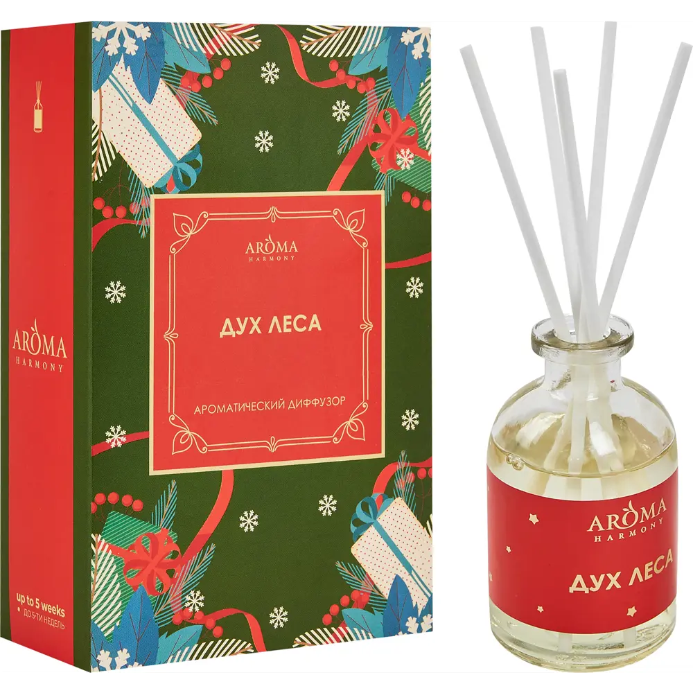Ароматический диффузор Aroma Harmony Дух леса 50 мл 88889586 STLM-2133571 