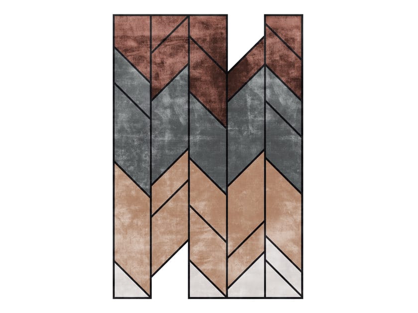 Ковер ручной работы из бамбукового волокна Sirecom Tappeti ARCH-00125982