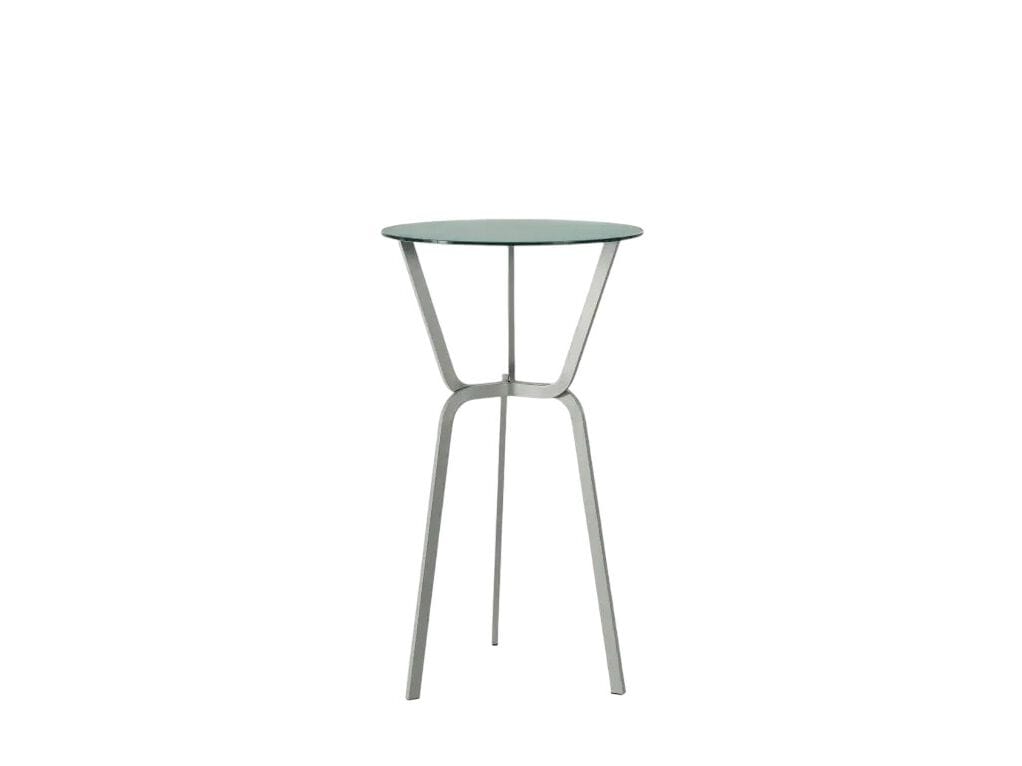 Высокий круглый стол из алюминия и хрусталя BALERI ITALIA корни ARCH-00129101 - Вид №1