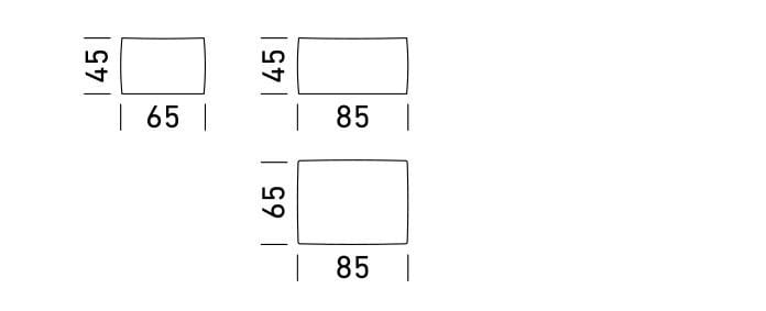 Ткань прямоугольный мешок пуф Dienne Salotti 06 ARCH-00044997 - Вид №2