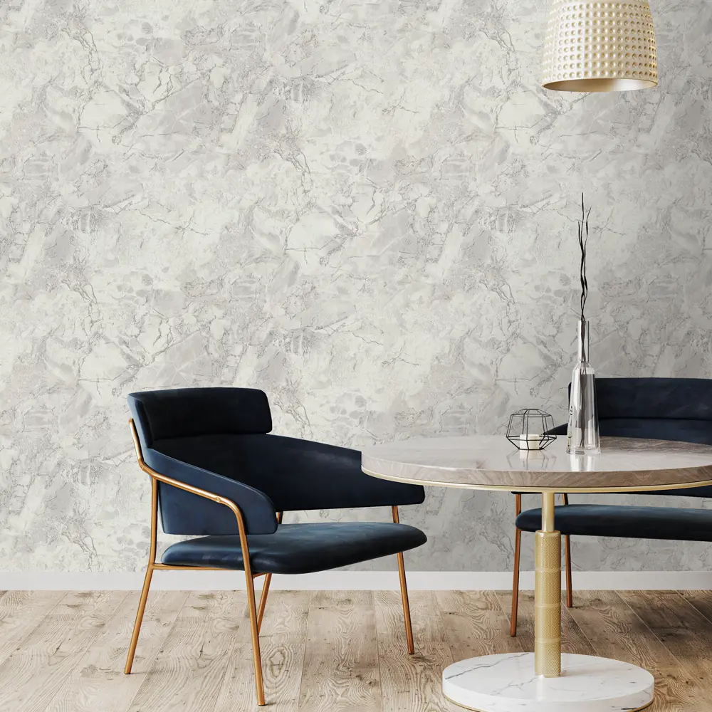 Флизелиновые обои Euro Decor Lucerna бежевые 1.06 м 89437892 STLM-1583573 - Вид №3