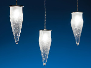 Светодиодный подвесной светильник из боросиликатного стекла