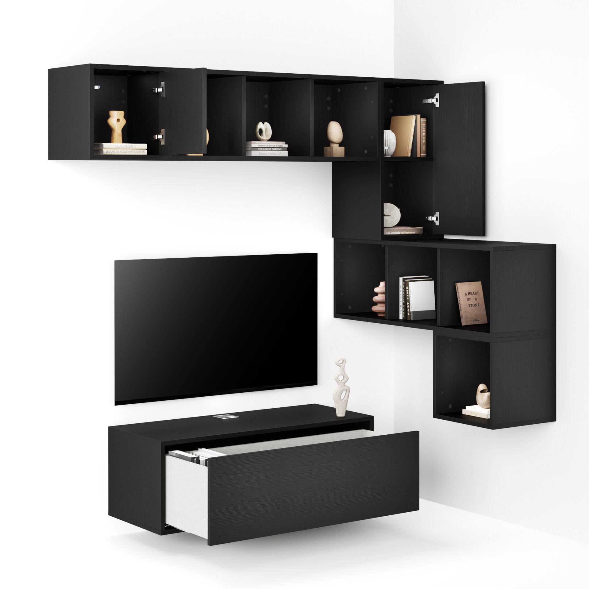 Угловая стена, установленная в меламинированной стене Mobili Fiver IACOPO ARCH-00078791 - Вид №6