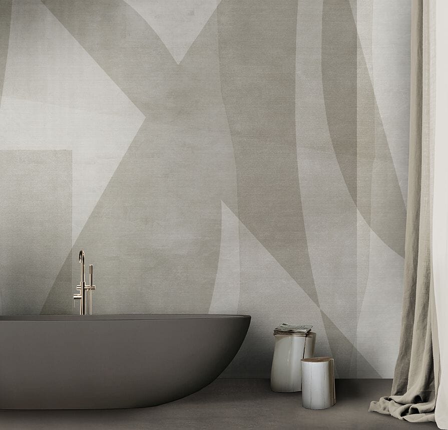 Геометрические обои N.O.W. Edizioni CONCRETE / STONE ARCH-00034328 - Вид №1