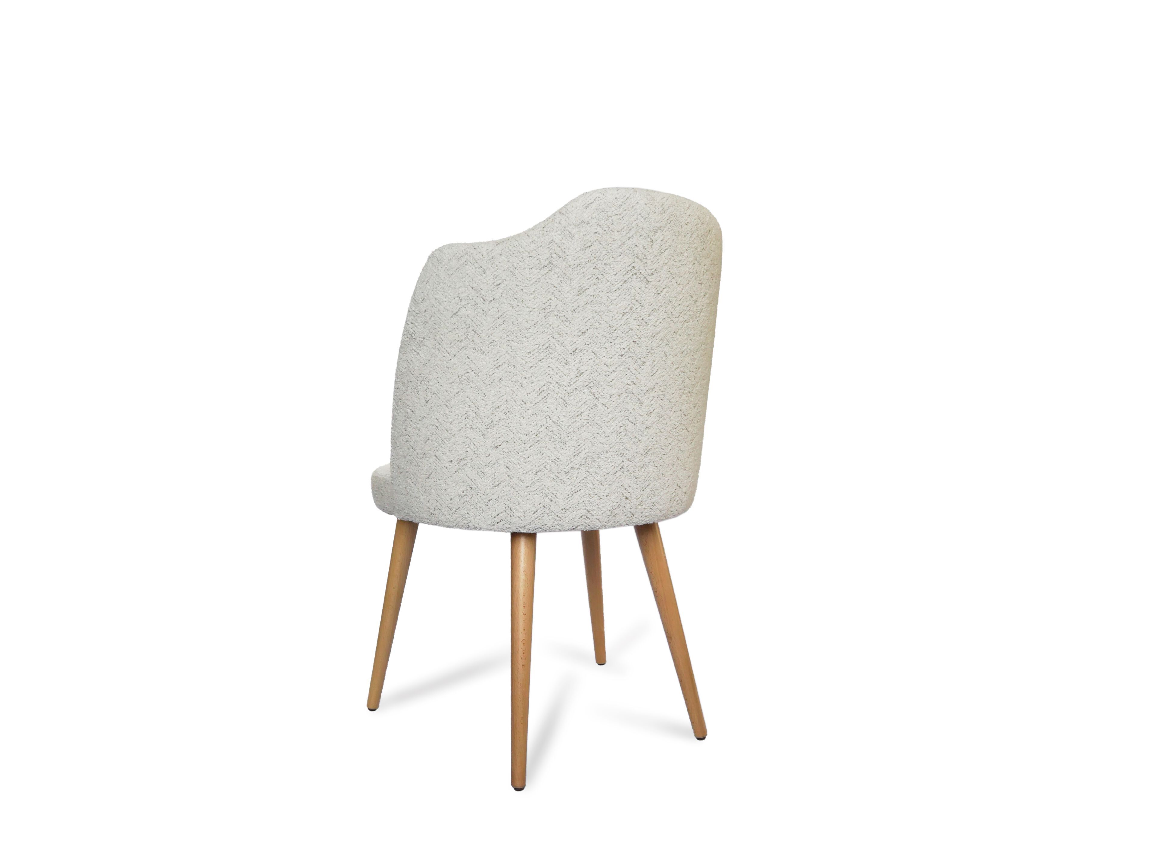 Бархатный мягкий стул DOVAIN STUDIO YVES ARCH-00091422 - Вид №8