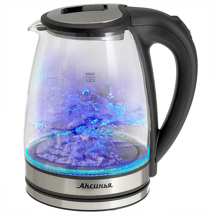 9050541 Электрочайник Аксинья КС-1019 черный STDN-0101161