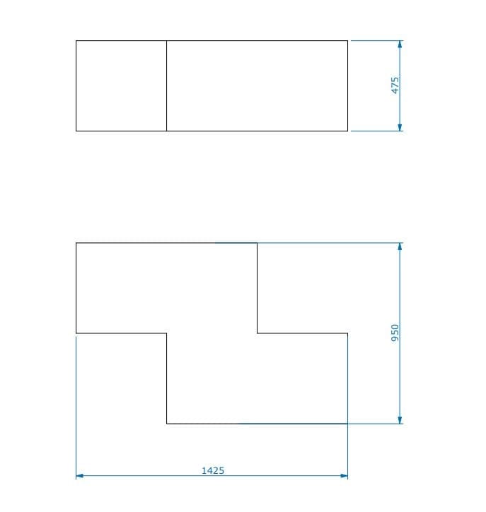 Модульная скамья из пены QM без спинки Quinze & Milan Форма ARCH-00025983 - Вид №1