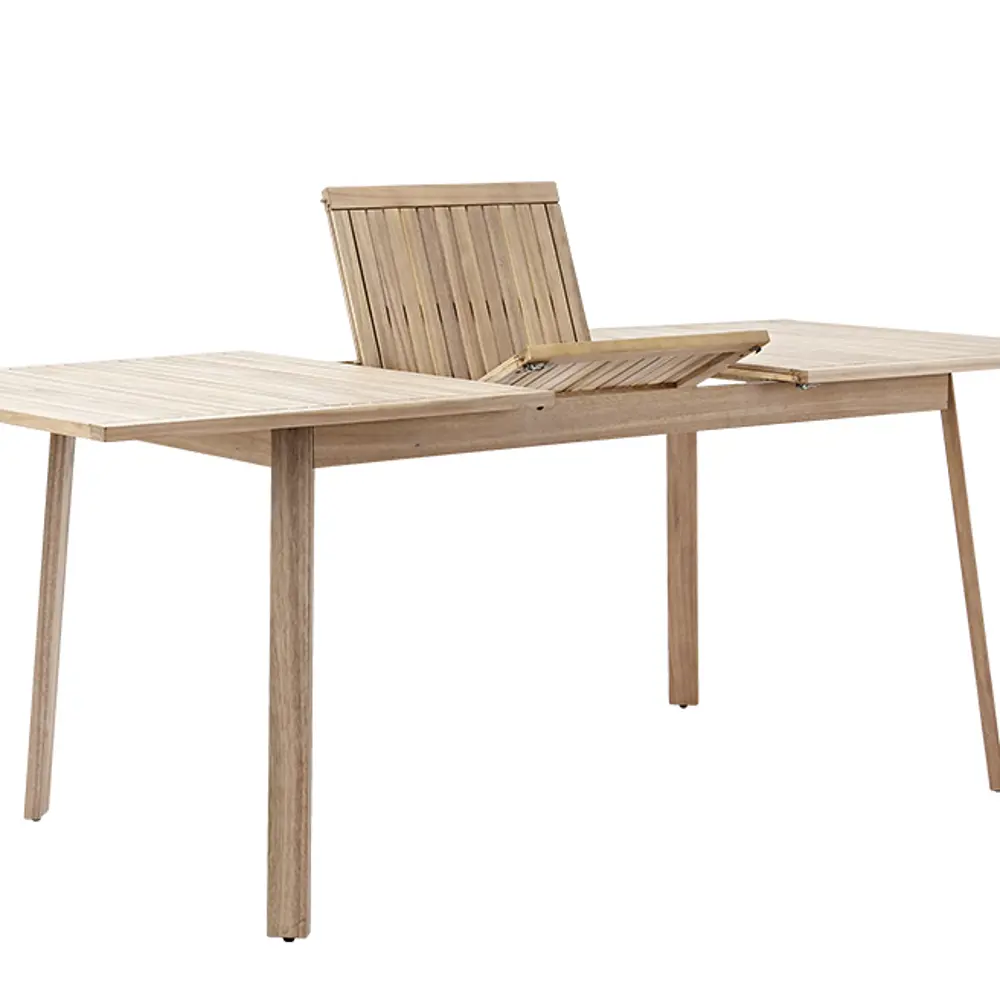 Стол садовый раздвижной Naterial Solis Butterfly 150-200x90x76 см акация светло-коричневый Товар без серии STLM-2079552 - Вид №7