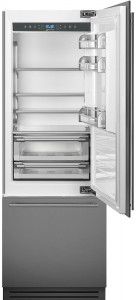 RI76RSI Холодильник / встраиваемый холодильник, 74 см, no-frost SMEG
