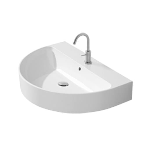 Керамическая круглая столешница с переливом Axa Prisma Sink обычная чаша ARCH-00019296