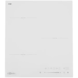 Индукционная варочная панель Zugel ZIH453W 45 см 3 конфорки цвет белый