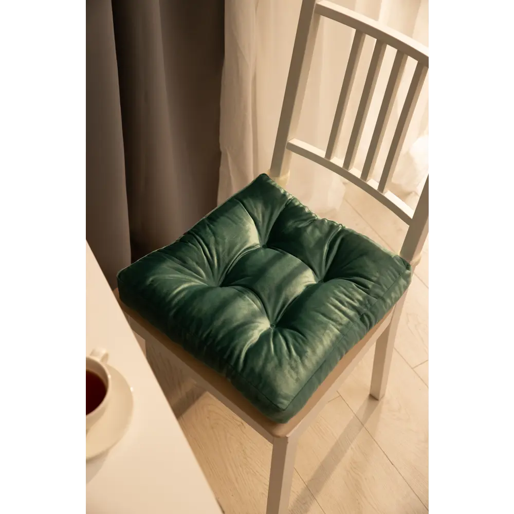 Подушка для стула Jimena 40x40 см цвет зелёный SEASONS STLM-2142460 - Вид №3