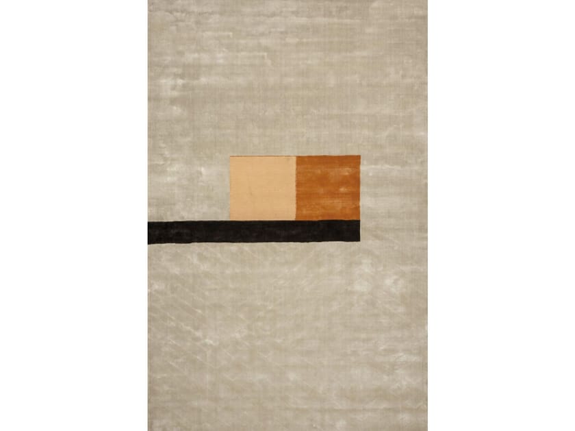 Бамбуковый шелковый ковер ручной работы Sirecom Tappeti Сеги ARCH-00020869