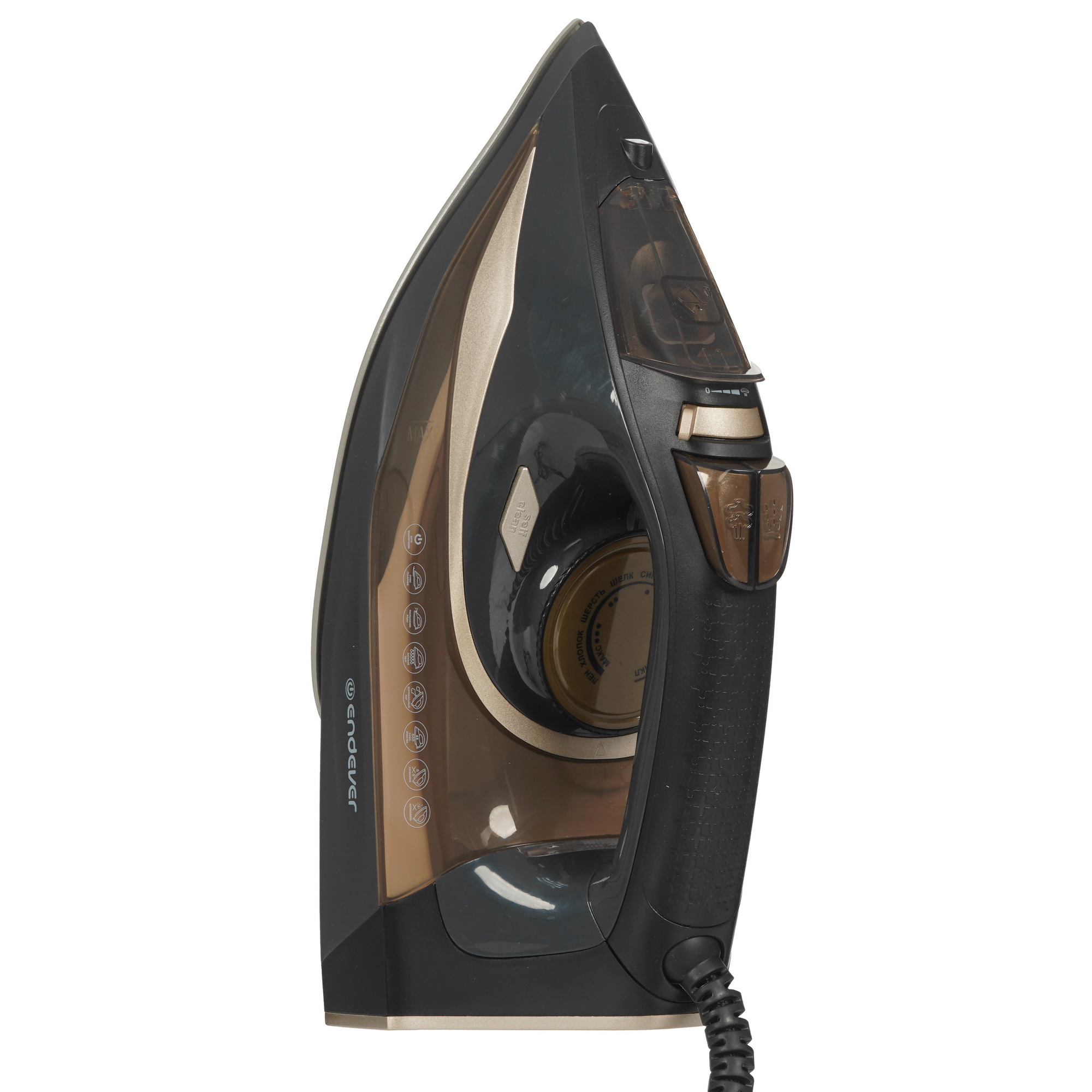 9225637 Утюг Endever DELTA-233 черный KROMAX STDN-0058632