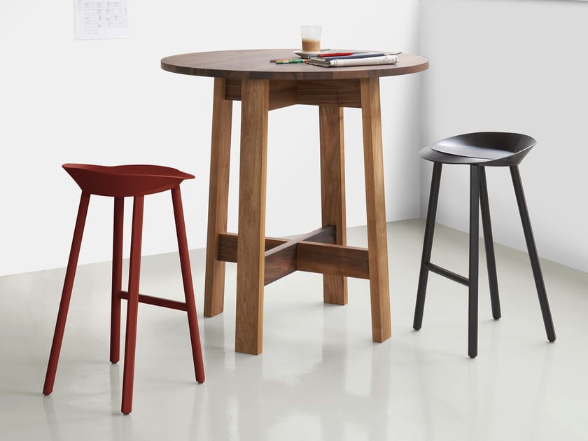 Высокий круглый дубовый стол e15 Basis ARCH-00082230