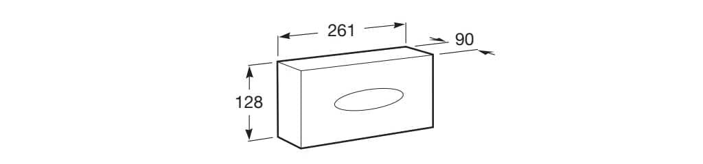 Металлическая мусорная корзина Roca Hotels ARCH-00010614