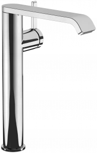 Villeroy&Boch Высокий смеситель для ванной, с боковым рычагом TVW106119152K5 Dawn Черный матовый