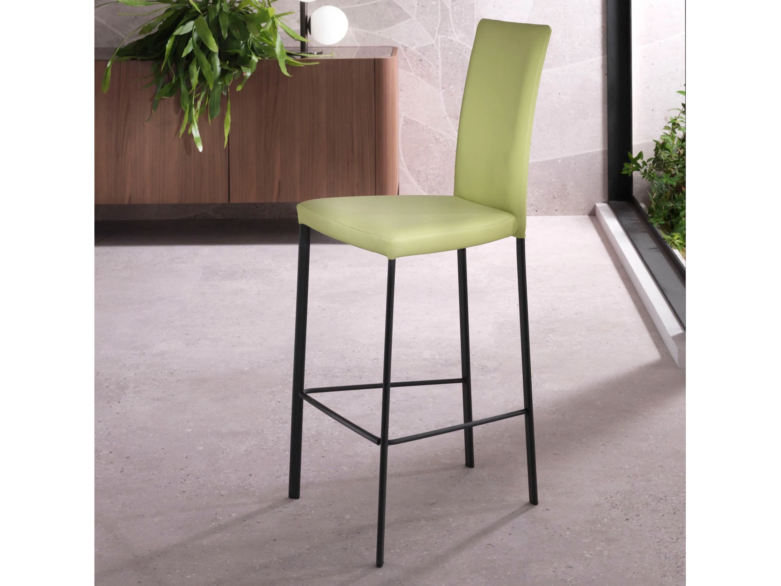 Высокий стул с гибкой спинкой RIFLESSI SLIM FLEX ARCH-00029268 - Вид №1