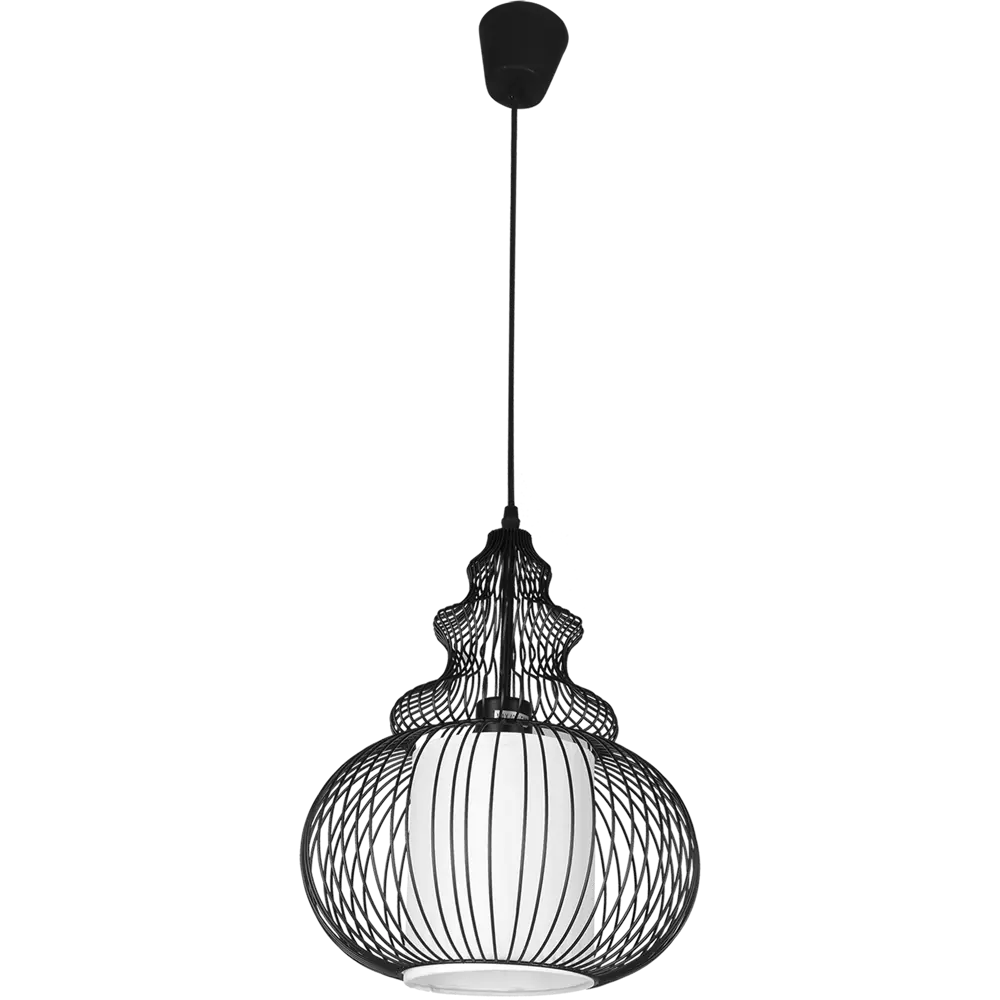 Светильник Globo 1xE2740 Вт, 30 см, цвет чёрный STLM-2172171 - Вид №2