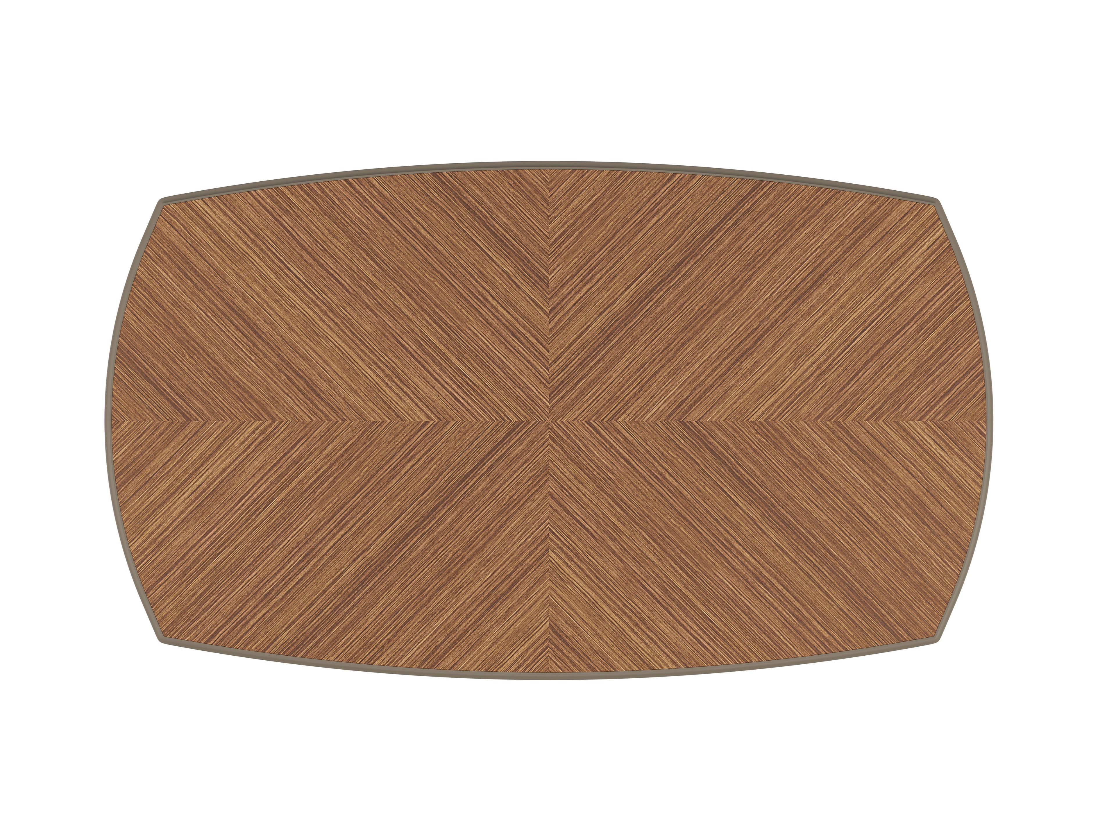 Низкий прямоугольный журнальный столик из грецкого ореха с отсеком для хранения BRUNO ZAMPA OTTO ARCH-00061156 - Вид №8