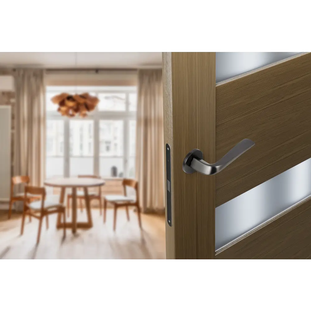 Дверные ручки Edson EDS-85B-R2 графит для межкомнатных дверей 85169292 STLM-0059360 - Вид №8