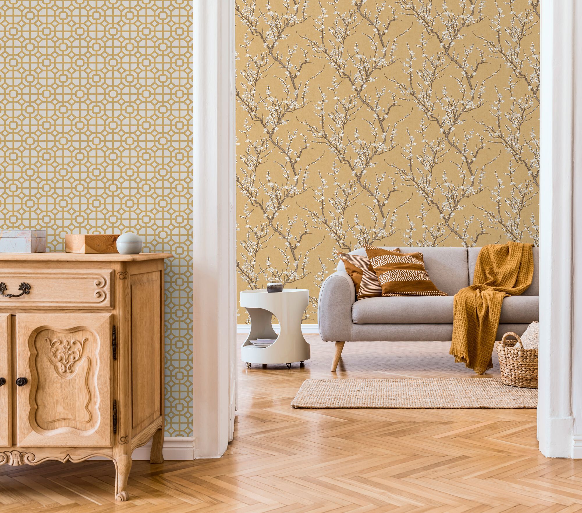 Обои с цветочными мотивами ICH Hana ARCH-00118723 - Вид №4