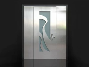 Ercole Бронированная распашная дверь из алюминия и стекла