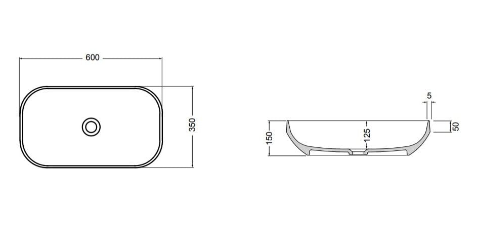 Керамическая прямоугольная столешница Axa Decus ARCH-00134794 - Вид №10