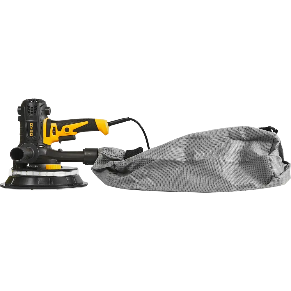 Машина шлифовальная для стен и потолков сетевая Deko DKG900, 900 Вт, 180 мм STLM-2128902 - Вид №1